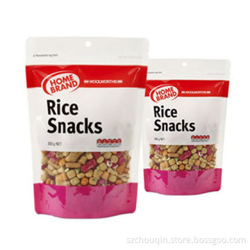 Stand Up Packaging Bag for Seafood/Food, Customized Printed, Low Price, with Bottom Gusset